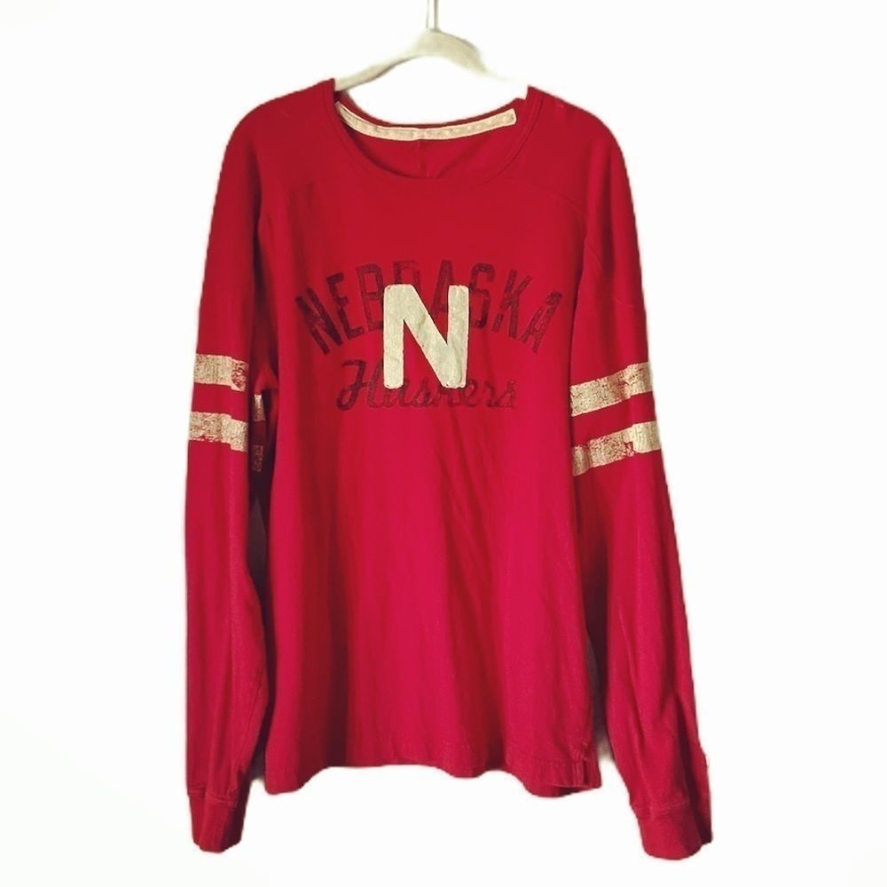 Adidas Nebraska Cornhuskers Long Sleeve Shirt